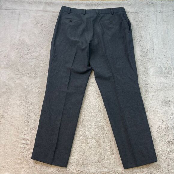 Lauren Ralph Lauren High Performance Wool Dress Pants Mens 36R Grey Trouser - Picture 6 of 7